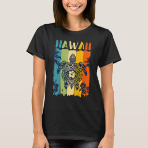 Camiseta Retro de tortuga marina Hawaii Familia de coincide
