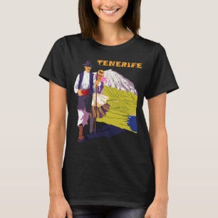 Camiseta Retro de Viaje a Tenerife Islas Canarias