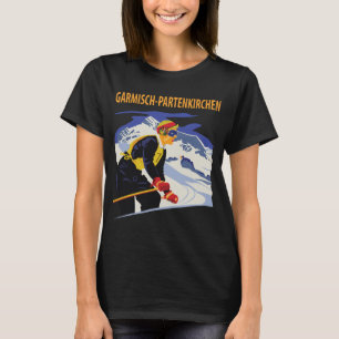 Camiseta Retro de Viaje Garmisch Partenkirchen