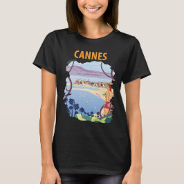Camiseta Retro de Viajes por la Riviera Francesa d