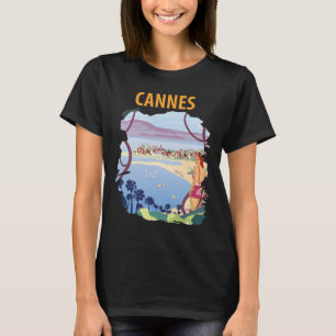 Camiseta Retro de Viajes por la Riviera Francesa d