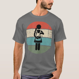 Camiseta Retro De Vintage Con Distancia De Baker, Chica De