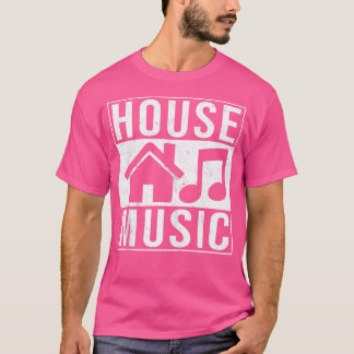 Camiseta Retro de vintage de música house - Dj Edm Rave