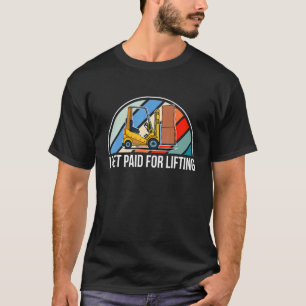 Camiseta Retro De Vintage Me Pagan Por Levantar La Autopist