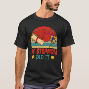 Camiseta Retro De Vintage Mi Madera Lo Hizo Orgulloso Gradu