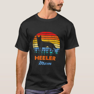 Camiseta Retro De Vintage Mujeres Heredan A Mamá Mascota Po