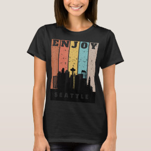 Camiseta Retro de Vintage Seattle Washington
