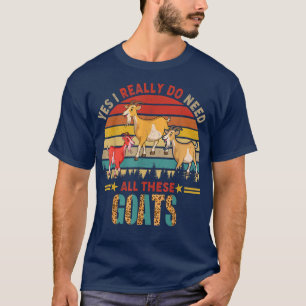 Camiseta Retro De Vintage Sí Realmente Necesito Todas Estas
