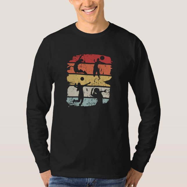 Camiseta Retro de voleibol (Anverso)