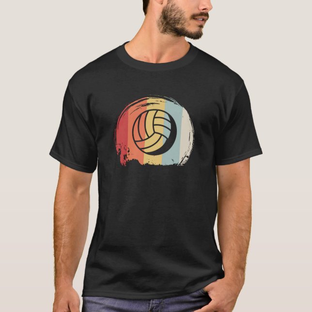 Camiseta Retro de voleibol (Anverso)