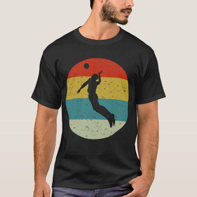 Camiseta retro de voleibol (Anverso)