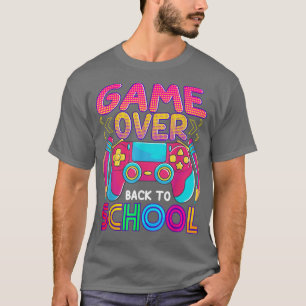 Camiseta Retro De Vuelta A La Escuela Niños Chicas Jugadore