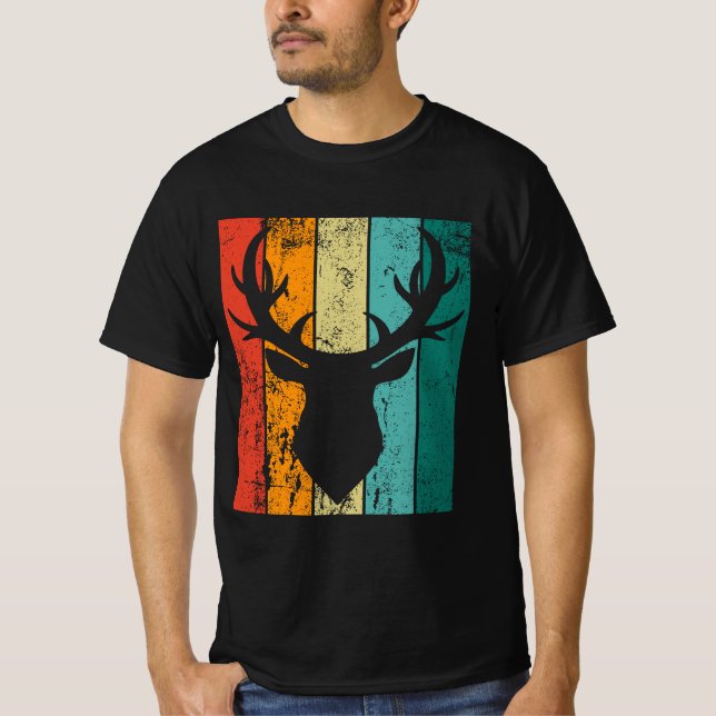 Camiseta Retro Deer (Anverso)