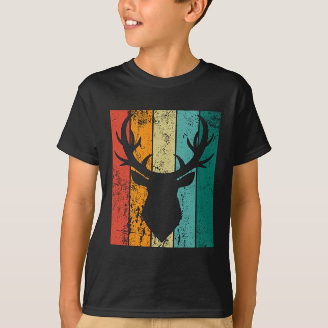 Camiseta Retro Deer (Anverso)