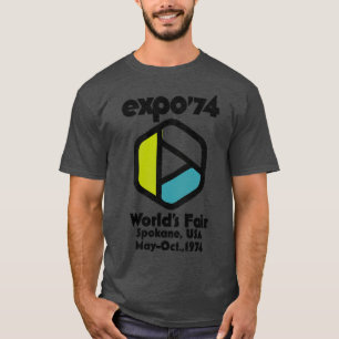 Camiseta Retro Defunct Expo 74 Worlds Fair Spokane Washingt