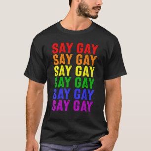 Camiseta Retro del arcoiris gay dice transexual gay LGBTQ R