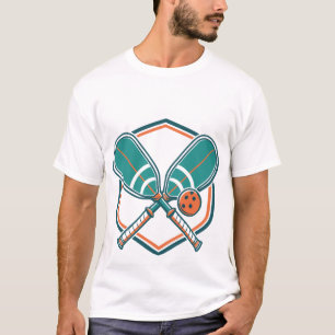 Camiseta Retro del Club de Pickleball - Pala de De