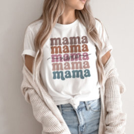Camiseta Retro del Día de la Madre