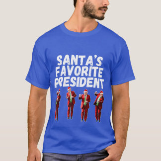 Camiseta Retro del presidente favorito de Santas 2024