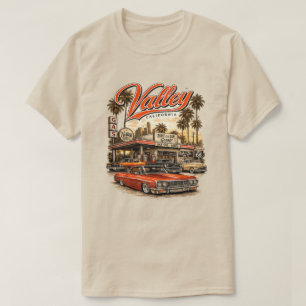 Camiseta Retro del Valle de California Gasoliner