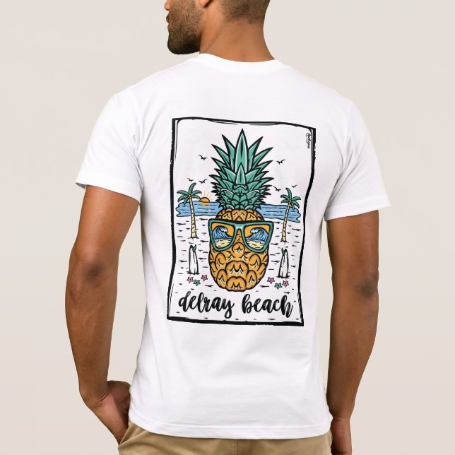 Camiseta Retro Delray Beach (Reverso)