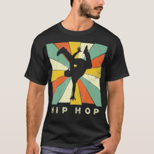 Camiseta Retro deportivo de hip hop vintage