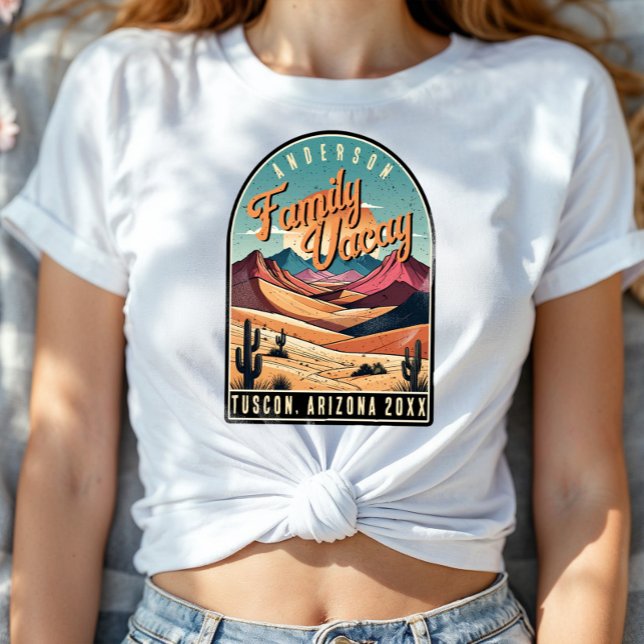 Camiseta Retro Desert Family Vacation ID1134 (Subido por el creador)