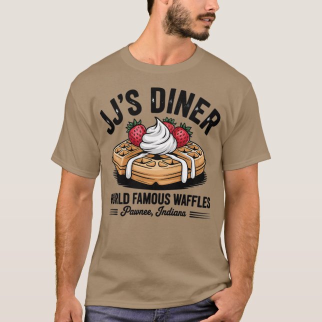 Camiseta Retro Diner - "Famoso Waf del Mundo del D (Anverso)