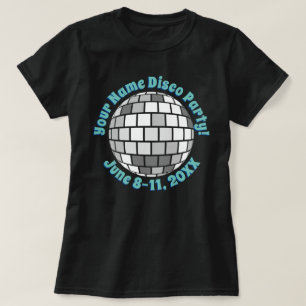 Camiseta Retro Disco Ball PERSONALIZADA