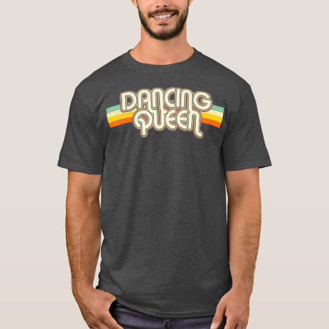 Camiseta Retro Disco Dancing Queen (Anverso)