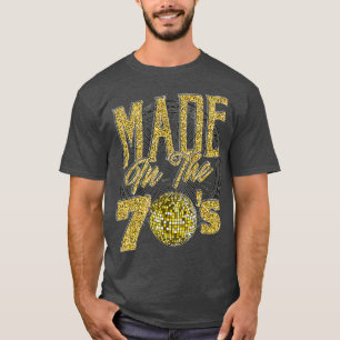 Camiseta Retro Disco de los años 1970 Adoro el diseño de re
