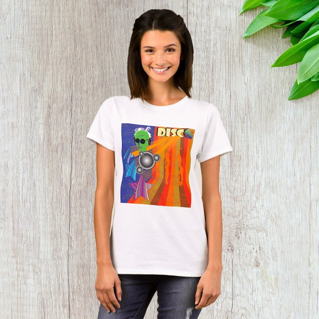 Camiseta Retro Disco Fiesta Funk Art de los 70 (Subido por el creador)