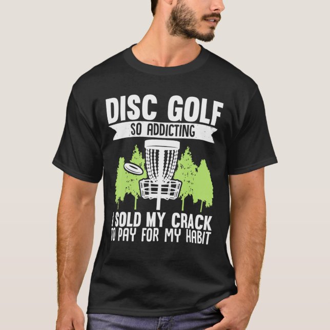 Camiseta Retro Disk Golf Frisbee Golf Frolf (Anverso)