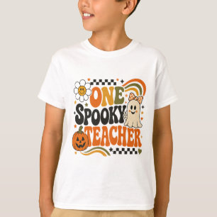 Camiseta Retro Divertida de Halloween para Profeso