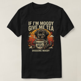 Camiseta Retro Divertida Perro Malhumorado Amante 