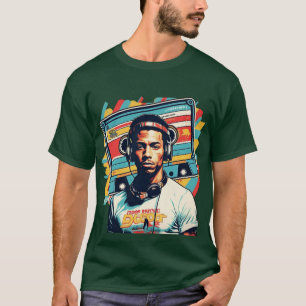 Camiseta Retro DJ Vibes T-Shirt - Classic Mix Edition