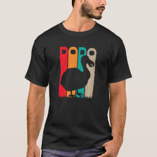 Camiseta Retro Dodo Bird Birder Watcher Bircher