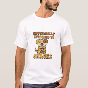 Camiseta Retro Dog Snack Obsessed Men’s Graphic T-Shirt