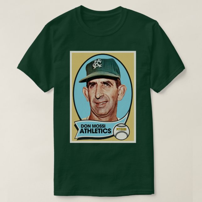 Camiseta Retro Don Mossi Baseball d (Diseño del anverso)