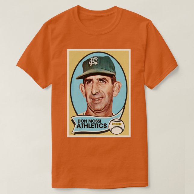 Camiseta Retro Don Mossi Baseball d (Diseño del anverso)