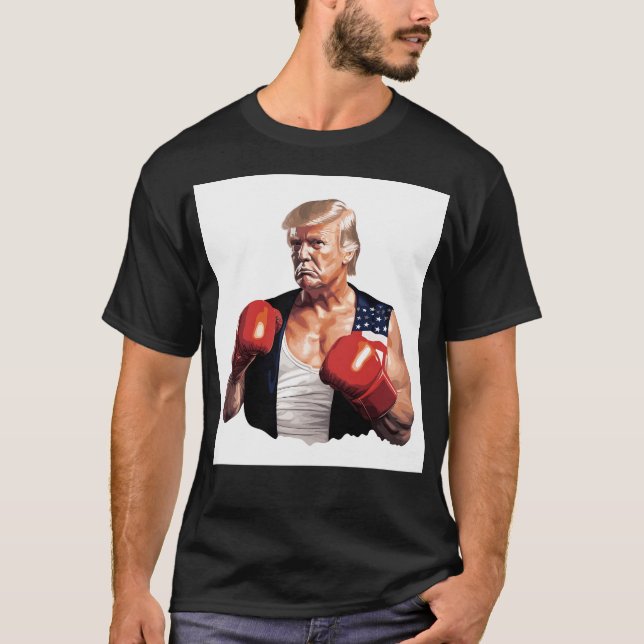 Camiseta Retro Donald Trump (Anverso)