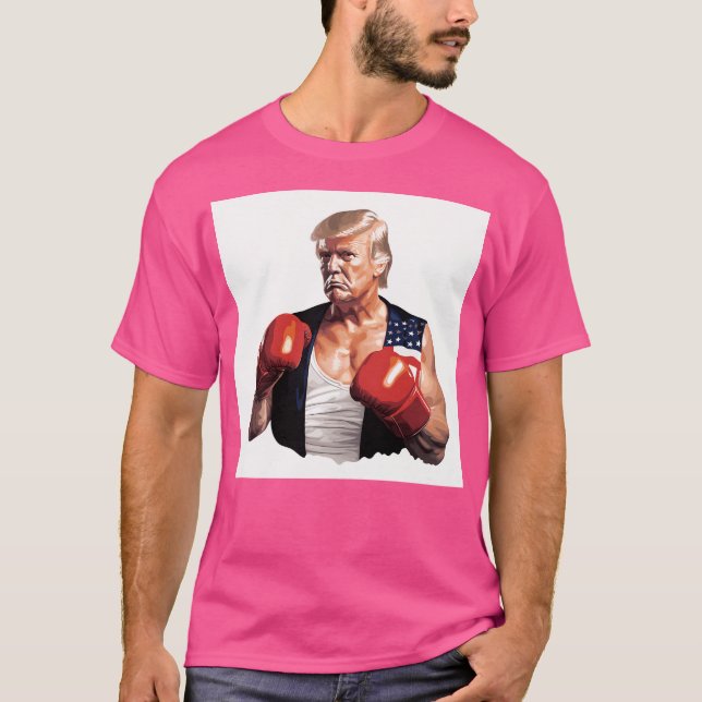 Camiseta Retro Donald Trump (Anverso)
