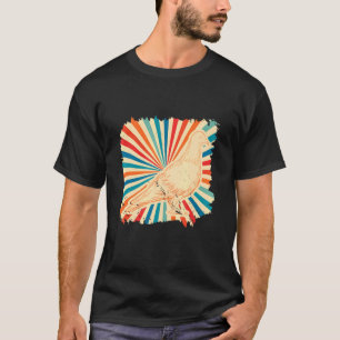 Camiseta Retro Dove Bird Pigeon Pigeo reproductora 1