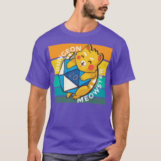 Camiseta Retro Dungeon Meowster 1