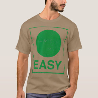 Camiseta Retro Easy Skiing Sign Funny Ski Graphic