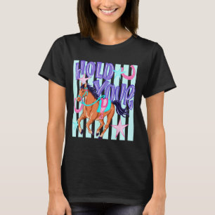 Camiseta Retro Ed Aguanta tus Caballos Ed Amante de los Cab