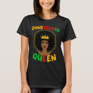 Camiseta Retro Educado Fuerte Reina Negra Historia Negra Mo