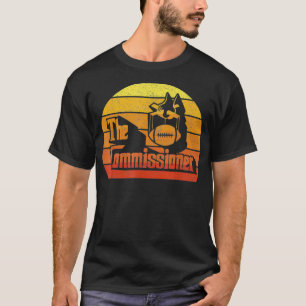 Camiseta Retro El Comisario Fantasy Fantasy Football Commis