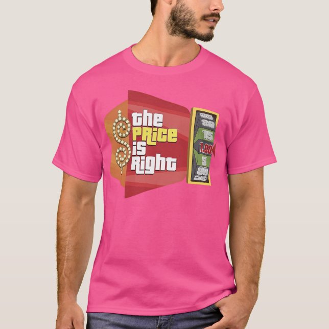 Camiseta Retro El Precio Es El Juego Correcto (Anverso)