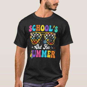 Camiseta Retro El último día de clases sale para el profeso